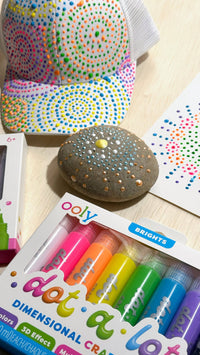Dot-A-Lot - Dimensional Craft Paint - Bright (Set of 8)