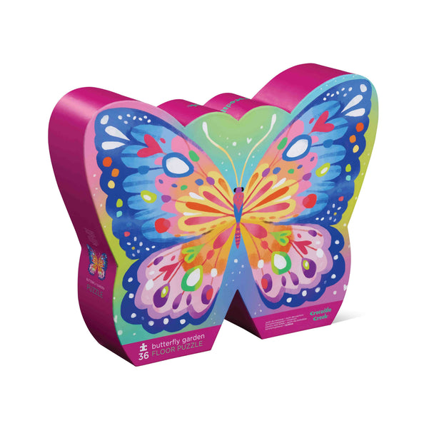 Crocodile Creek Butterfly Garden 36 Piece Floor Puzzle FSC