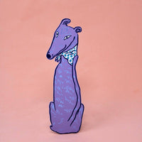 Dog Tails Bookmark - Hot Pink