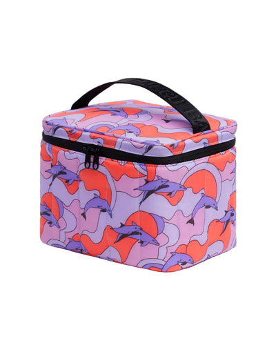 Puffy Lunch Bag - Dolphins