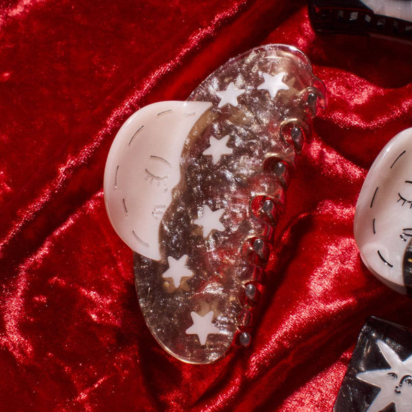 Moon and Stars Claw Clip