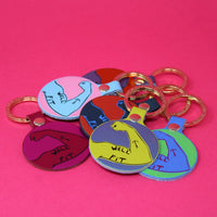 Well Fit Key Fob - Magenta