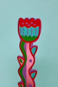 Tulip Bookmark - Yellow