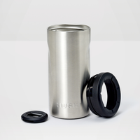 Huski Big Can Cooler - Brushed Stainless
