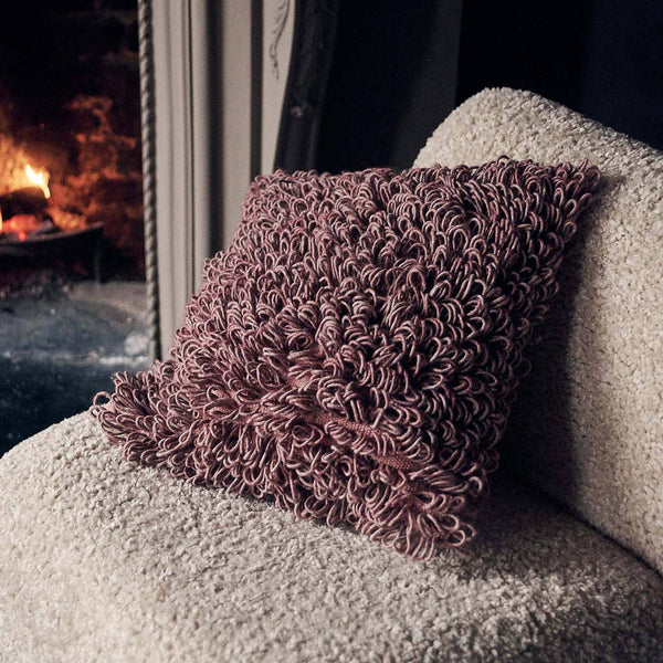 Harlem Textured Shaggy Cushion