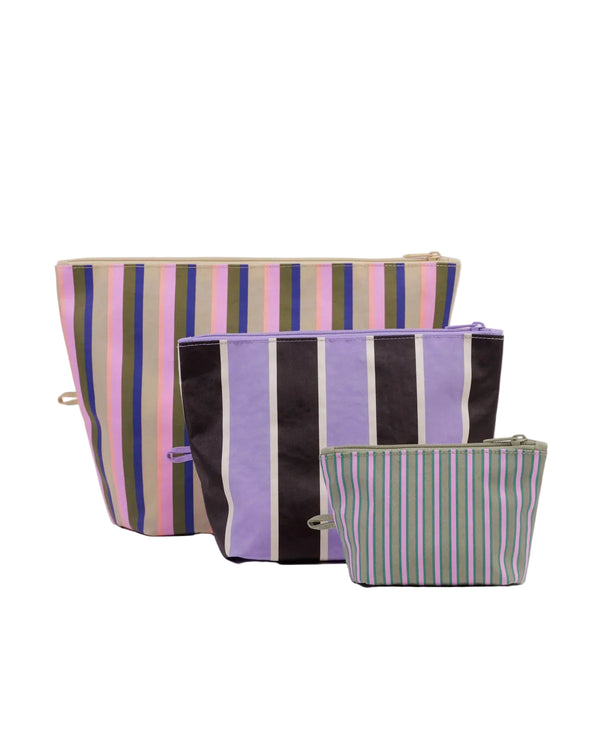 Go Pouch Set - Candy Shop Stripes