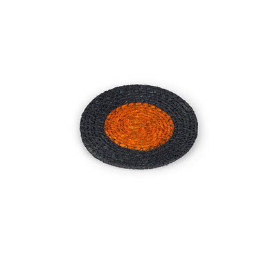 Seagrass Coaster - Midnight Blue / Rust