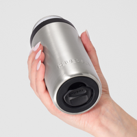 Huski Slim Can Cooler - Brushed Stainless