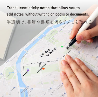 Large Translucent Sticky Notes