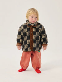 Almost Moiré Sheepskin Jacket