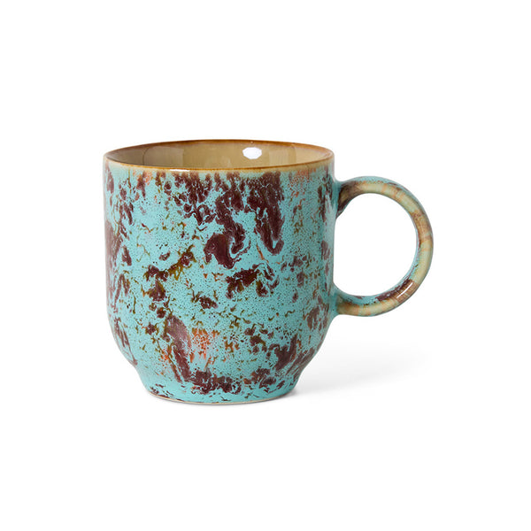 70s Ceramics Café Mug - Patina