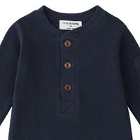 Cuneo Henley T-shirt - Blue