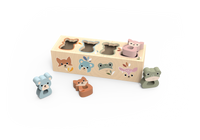 Wooden Animal Shape Box