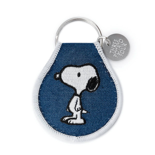Peanuts Patch Keychain - Snoopy Classic