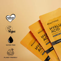 HYALURONIC ACID Hydrating Facial Sheet Mask - 100% Biodegradable