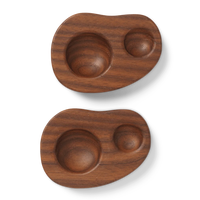 Cairn Egg Holder - Set of 2 - Dark Brown