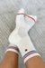 Le Bon Shoppe - Embroidered Boyfriend socks: MILK + HEART