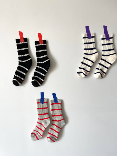 Le Bon Shoppe - Boyfriend Socks - Sailor Stripe