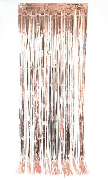 Foil Curtain - Rose Gold