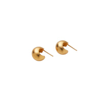 Small Echo Hoops - Gold