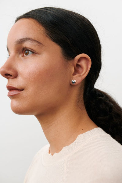 Sweetheart Earsticks - Silver Plated