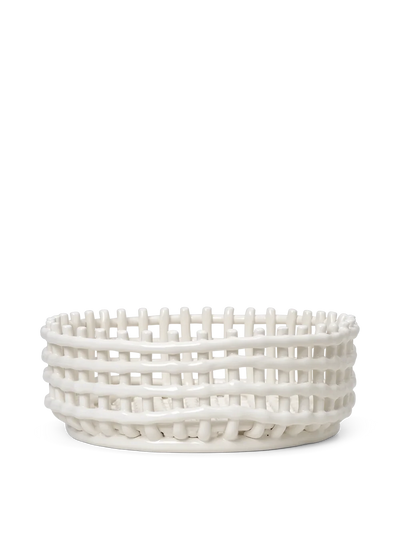 Ceramic Centrepiece - Off-white