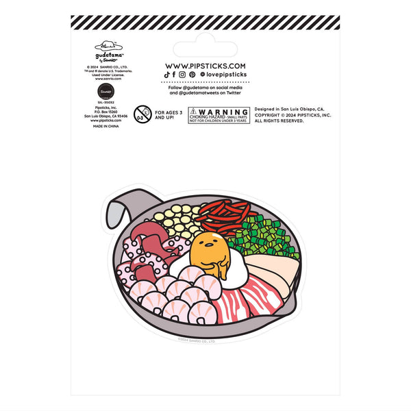 Gudetama Ramen Adventure Scratch 'n Sniff Stickers
