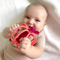 RaZ-Apple Teether & Rattle Toy