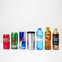 Huski Big Can Cooler - Brushed Stainless