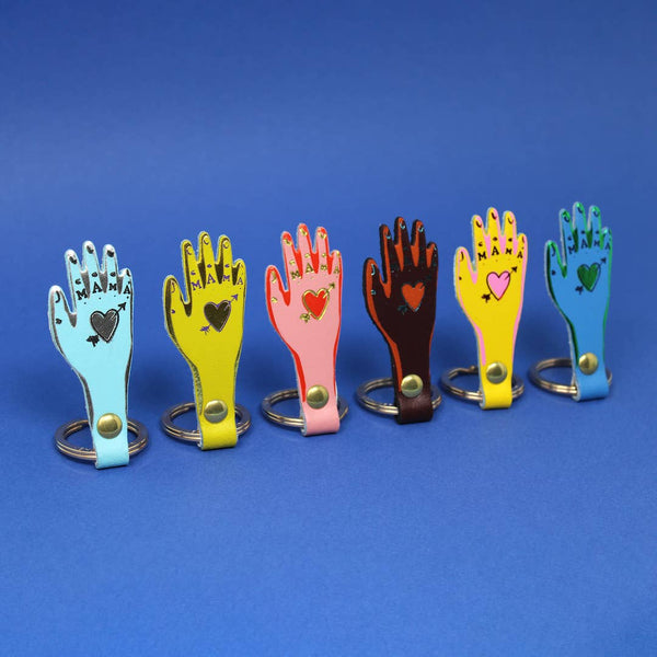 Mama Key Fob - Oxblood