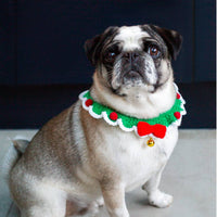 Crochet Christmas Dog Collar | Stocking Filler | Dog Gifts |