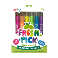 Ooly Fresh Pick: Apple Scented Gel Crayons