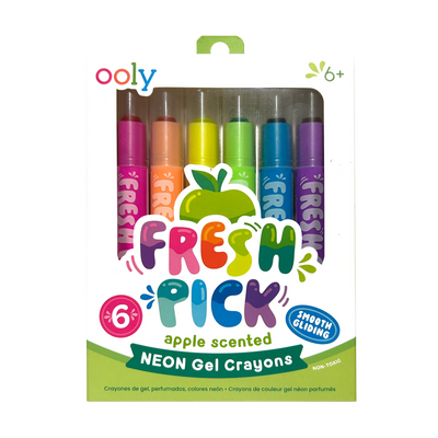 Ooly Fresh Pick: Apple Scented Gel Crayons