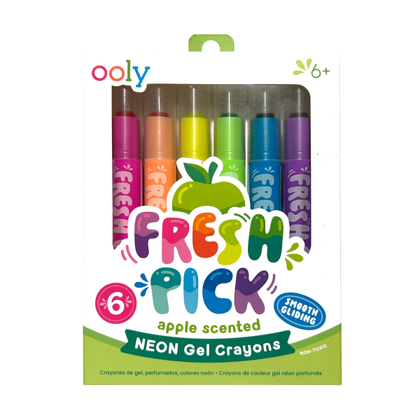 Ooly Fresh Pick: Apple Scented Gel Crayons