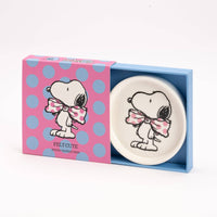 Peanuts Round Trinket Dish Felt Cute