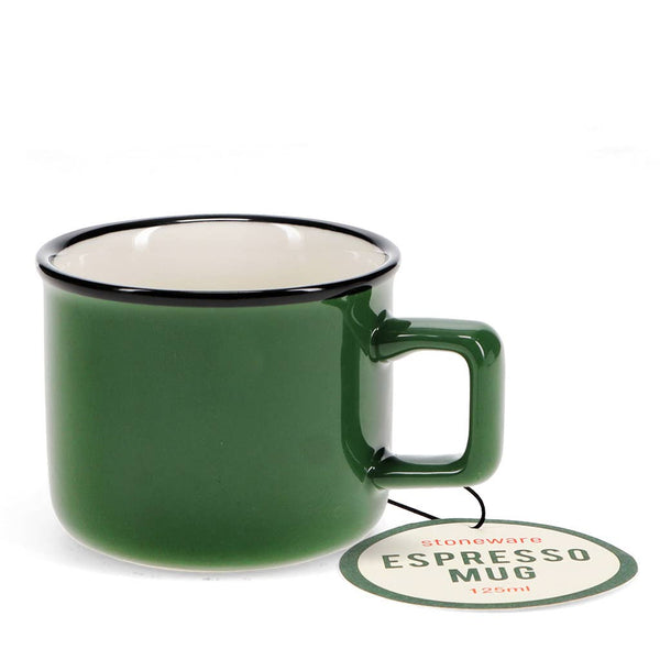 Stoneware Espresso Mug - Green
