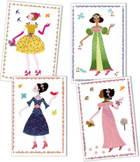 Djeco - Stickers & Paper Dolls Dresses
