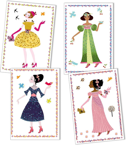 Stickers & Paper Dolls Dresses