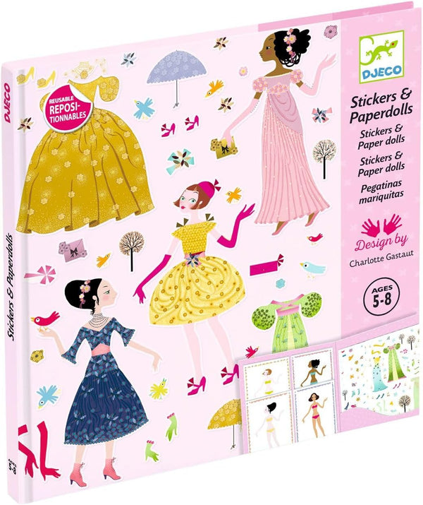 Stickers & Paper Dolls Dresses