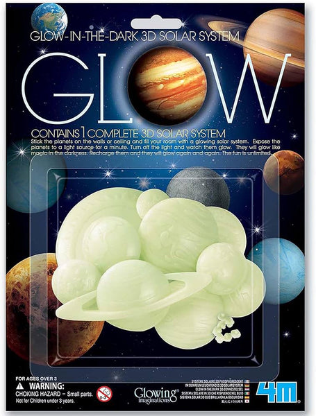 Glow in the Dark 3D Solar System