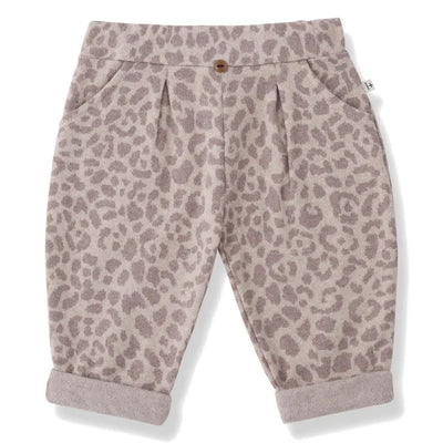 Roma Pants - Leopard Nude