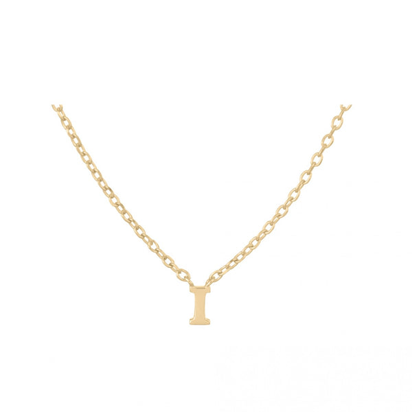 Pernille Corydon - Note Necklace - Letter I - Gold