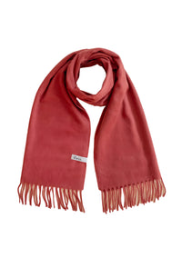 Lambswool Oversized Scarf in Mulberry