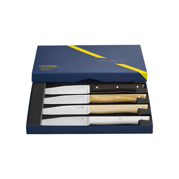 Facette Dark Ash Knife Set