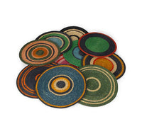 Seagrass Placemat - Olive Green / Natural