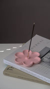 Flower incense holder | Fun home decor | Pastel decor: White