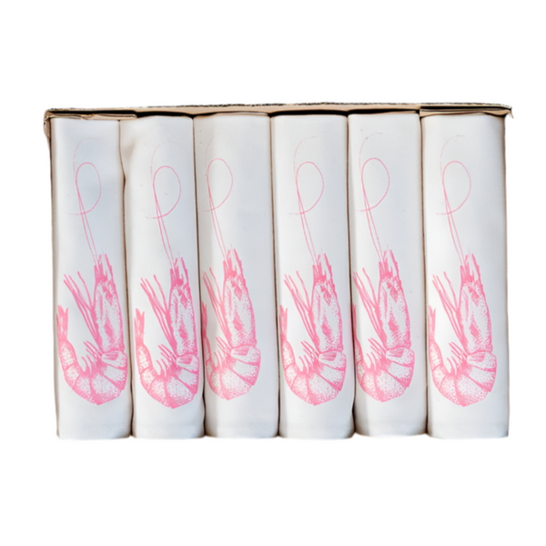 Napkin Gift Set of 6 - Prawn