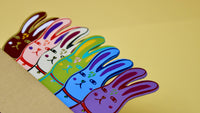 Cute Bunny Bookmark - Cornflower