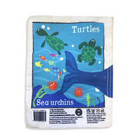 Crinkly Cloth Newspaper - Under the Sea