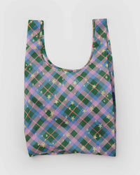 Standard Baggu - Green Star Plaid